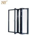 PVC Plastic accordion horizontal folding patio door